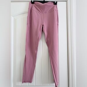 Stori Dusty Rose High-Waisted Leggings